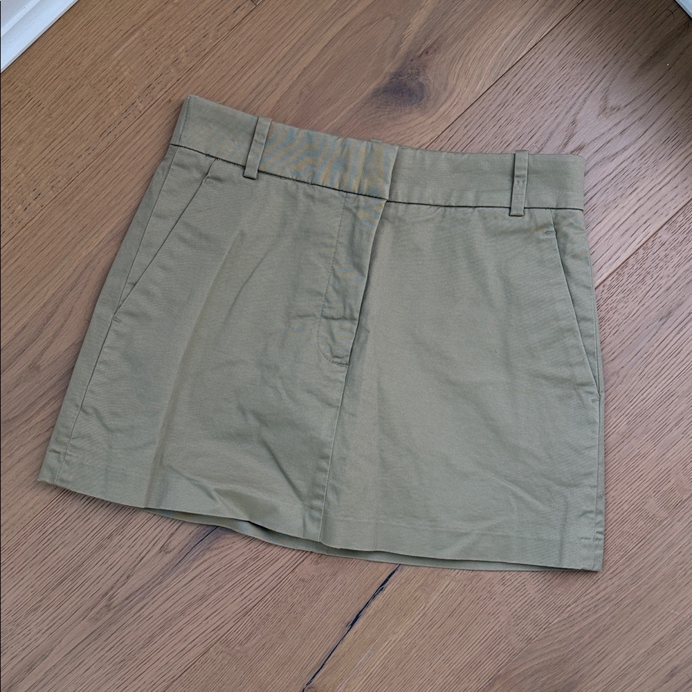 Abercrombie Khaki Casual Mini Skirt